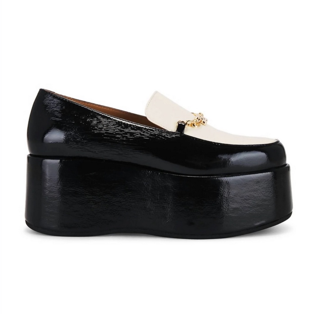 Ganni Butterfly Chain Platform Loafer